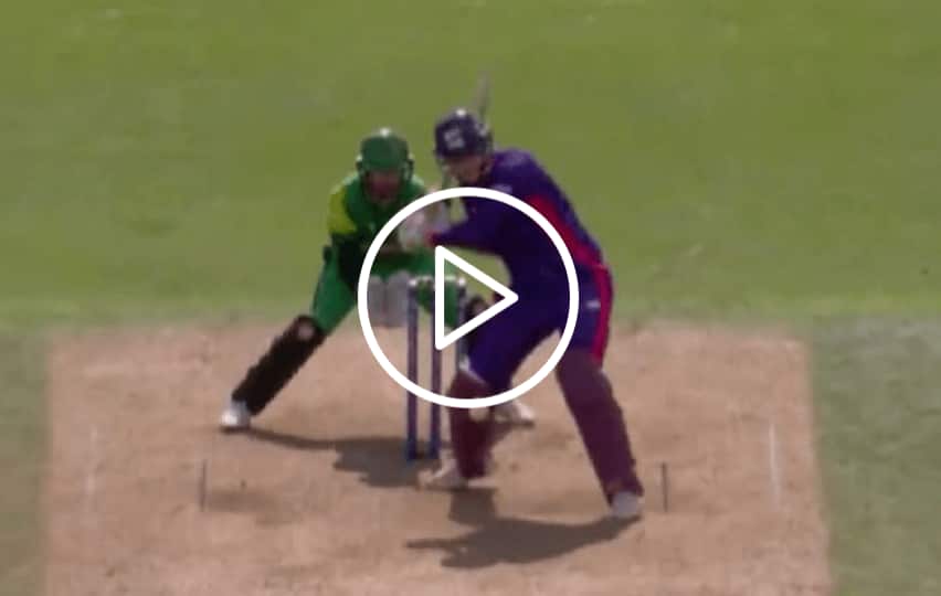[Watch] Harry Brook Takes Tim David To Cleaners With Hattrick of Sixes in The Hundred